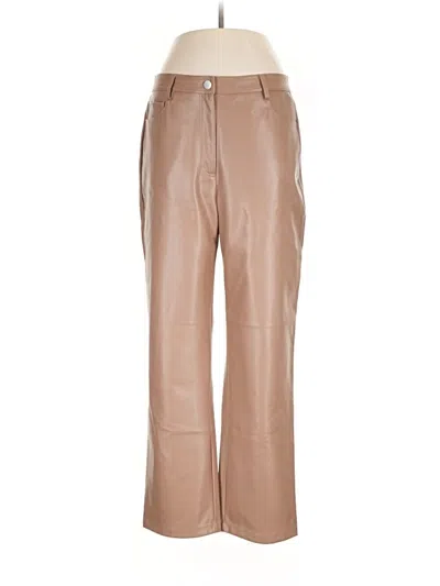 Pre-owned Halogen Casual Pants In Tan