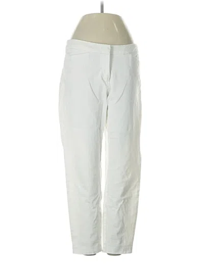 Pre-owned Halogen Casual Pants In White