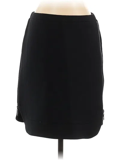 Pre-owned Halogen Casual Skirt In Black