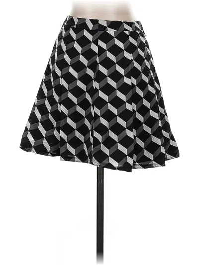 Pre-owned Halogen Casual Skirt In Black
