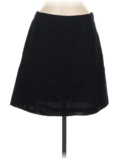 Pre-owned Halogen Casual Skirt In Black