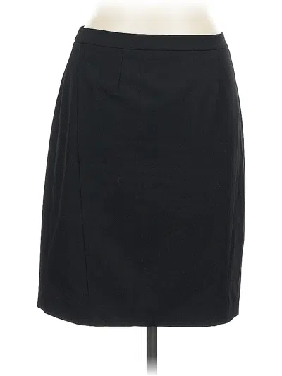 Pre-owned Halogen Casual Skirt In Black