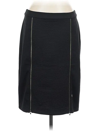 Pre-owned Halogen Casual Skirt In Black