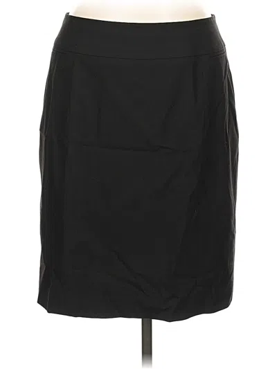 Pre-owned Halogen Casual Skirt In Black