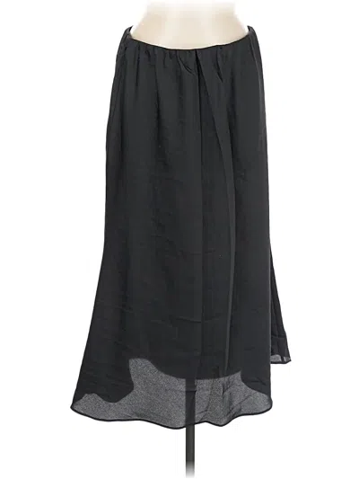 Pre-owned Halogen Casual Skirt In Black