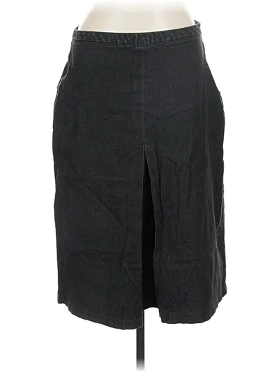 Pre-owned Halogen Casual Skirt In Black