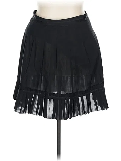 Pre-owned Halogen Casual Skirt In Black
