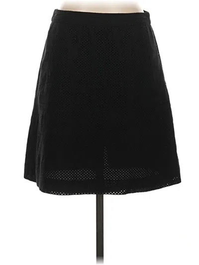 Pre-owned Halogen Casual Skirt In Black