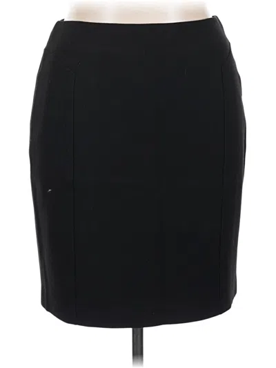 Pre-owned Halogen Casual Skirt In Black