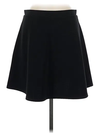 Pre-owned Halogen Casual Skirt In Black