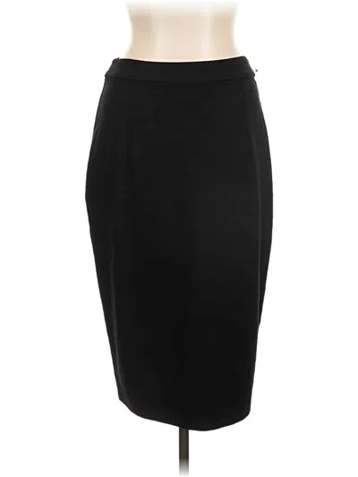Pre-owned Halogen Casual Skirt In Black