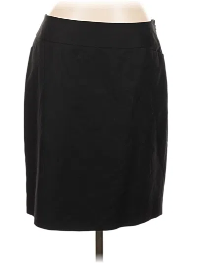 Pre-owned Halogen Casual Skirt In Black