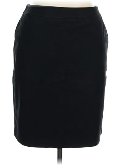 Pre-owned Halogen Casual Skirt In Black