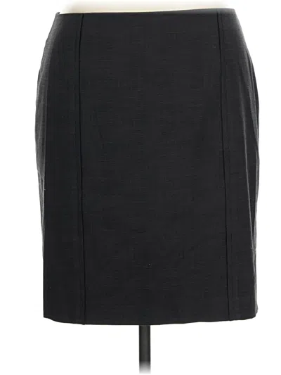 Pre-owned Halogen Casual Skirt In Black
