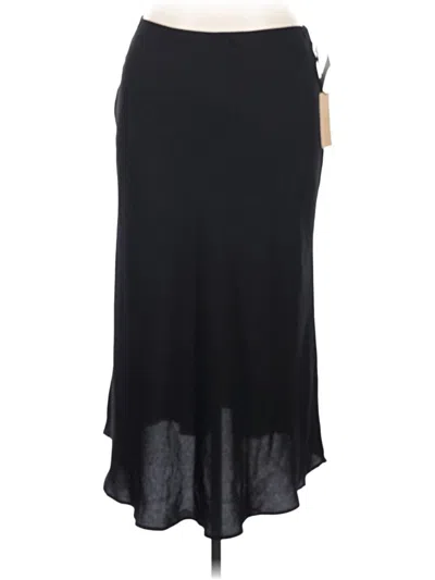 Pre-owned Halogen Casual Skirt In Black