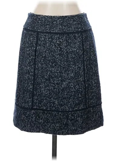 Pre-owned Halogen Casual Skirt In Blue