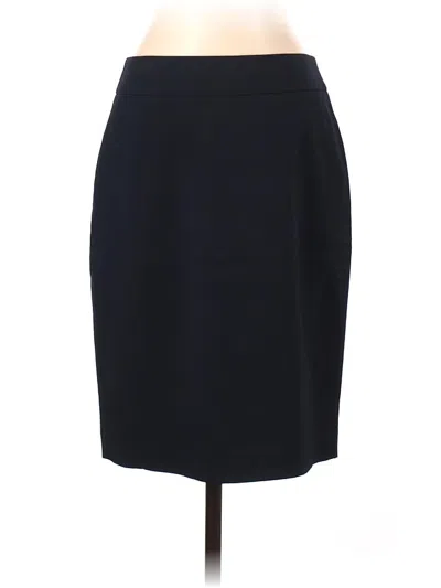 Pre-owned Halogen Casual Skirt In Blue