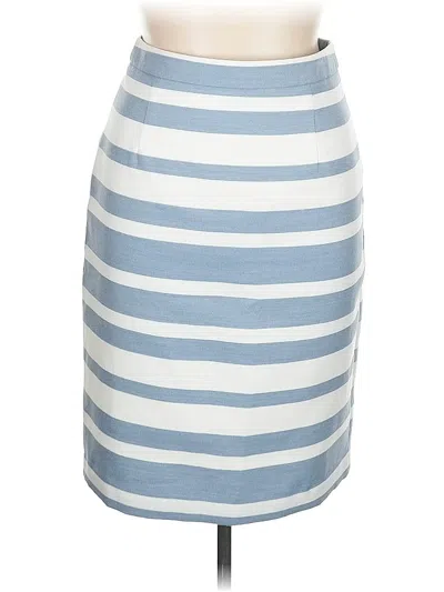 Pre-owned Halogen Casual Skirt In Blue