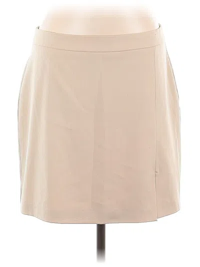 Pre-owned Halogen Casual Skirt In Brown