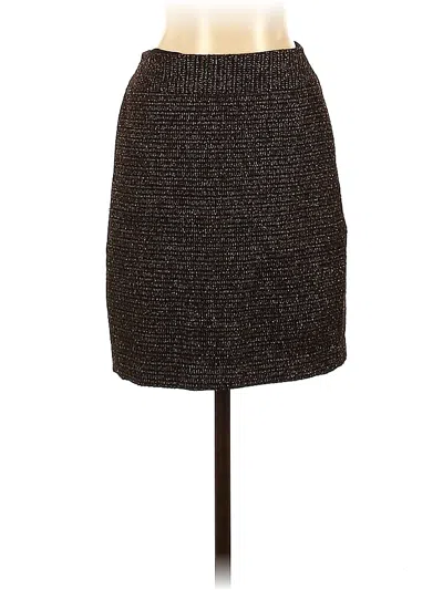 Pre-owned Halogen Casual Skirt In Brown