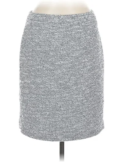 Pre-owned Halogen Casual Skirt In Gray