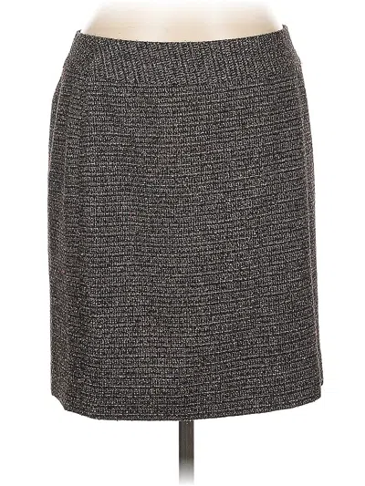 Pre-owned Halogen Casual Skirt In Gray