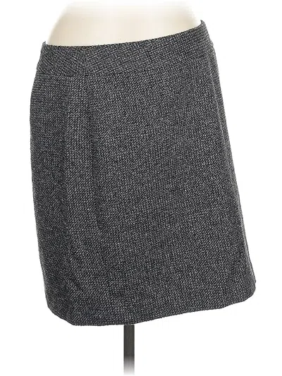 Pre-owned Halogen Casual Skirt In Gray