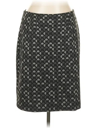 Pre-owned Halogen Casual Skirt In Gray