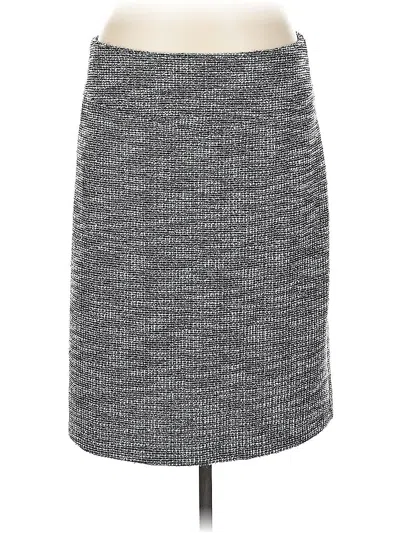 Pre-owned Halogen Casual Skirt In Gray