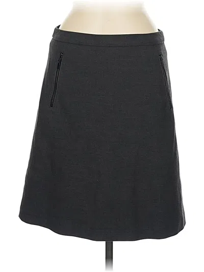 Pre-owned Halogen Casual Skirt In Gray