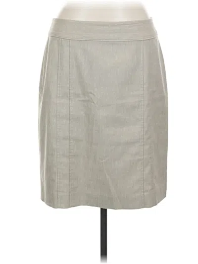 Pre-owned Halogen Casual Skirt In Gray