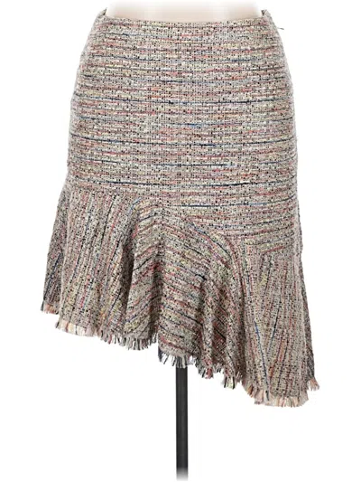 Pre-owned Halogen Casual Skirt In Gray