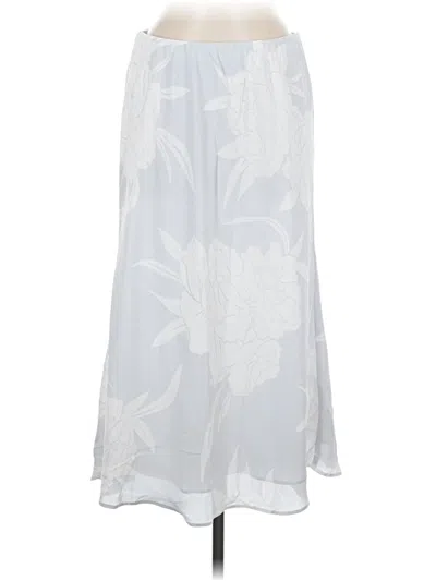 Pre-owned Halogen Casual Skirt In Gray