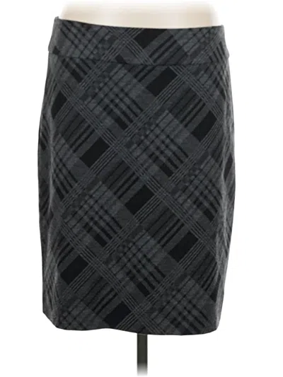 Pre-owned Halogen Casual Skirt In Gray