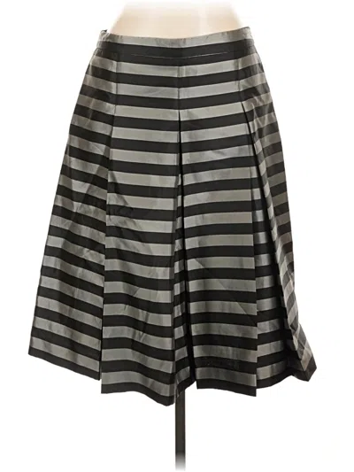 Pre-owned Halogen Casual Skirt In Gray