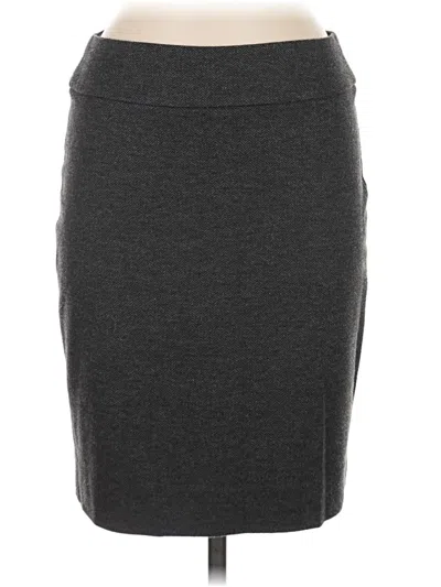 Pre-owned Halogen Casual Skirt In Gray