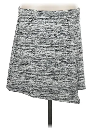 Pre-owned Halogen Casual Skirt In Gray