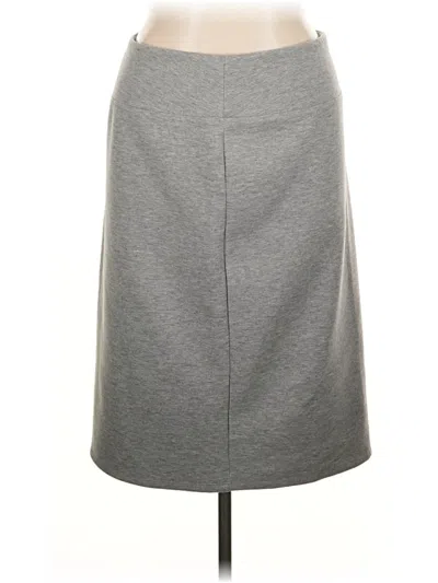 Pre-owned Halogen Casual Skirt In Gray