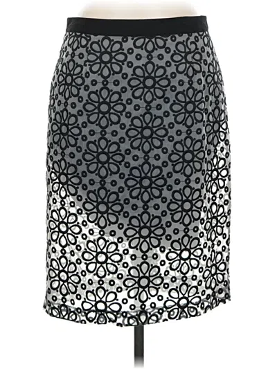 Pre-owned Halogen Casual Skirt In Gray