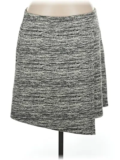Pre-owned Halogen Casual Skirt In Gray