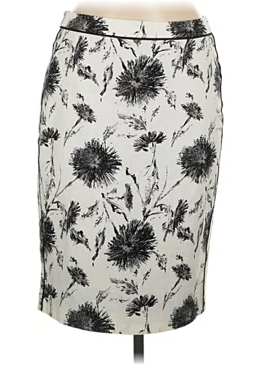 Pre-owned Halogen Casual Skirt In Gray