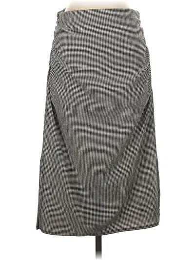 Pre-owned Halogen Casual Skirt In Gray