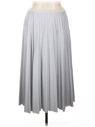 Pre-owned Halogen Casual Skirt In Gray
