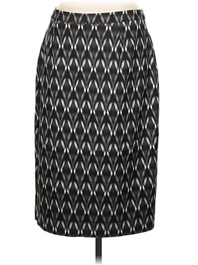 Pre-owned Halogen Casual Skirt In Gray