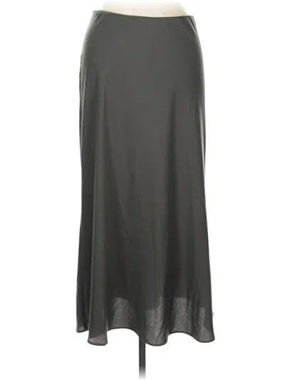 Pre-owned Halogen Casual Skirt In Gray