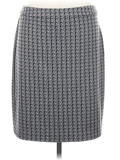 Pre-owned Halogen Casual Skirt In Gray
