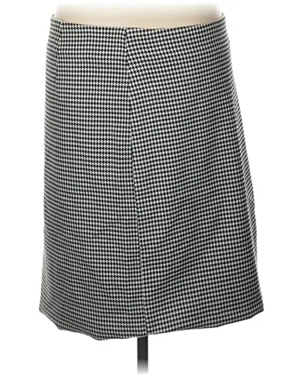 Pre-owned Halogen Casual Skirt In Gray