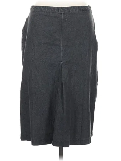 Pre-owned Halogen Casual Skirt In Gray