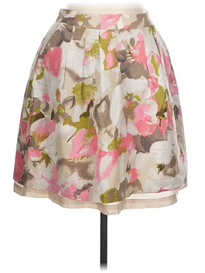 Pre-owned Halogen Casual Skirt In Ivory