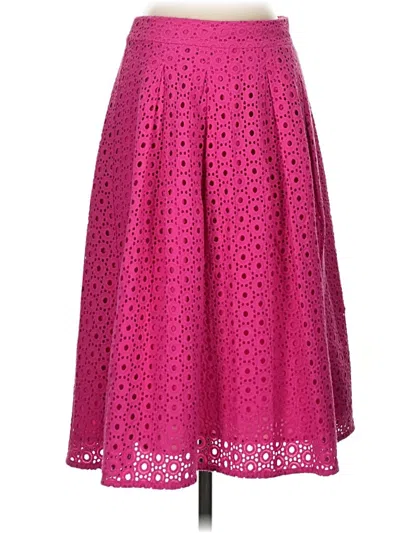 Pre-owned Halogen Casual Skirt In Pink